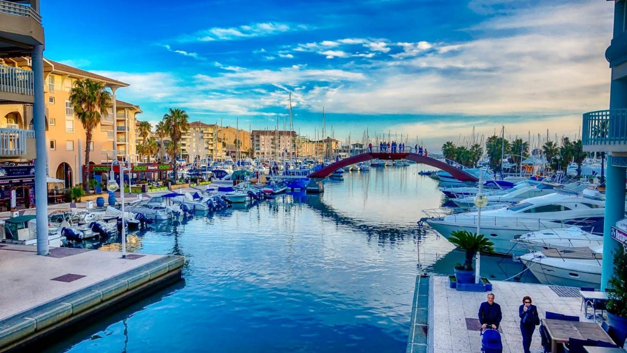 Port-Frejus, Le Consul, Appartement 2 Pieces Climatise, Terrasse & Parking Kültér fotó